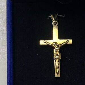 Gold Cross Pendant